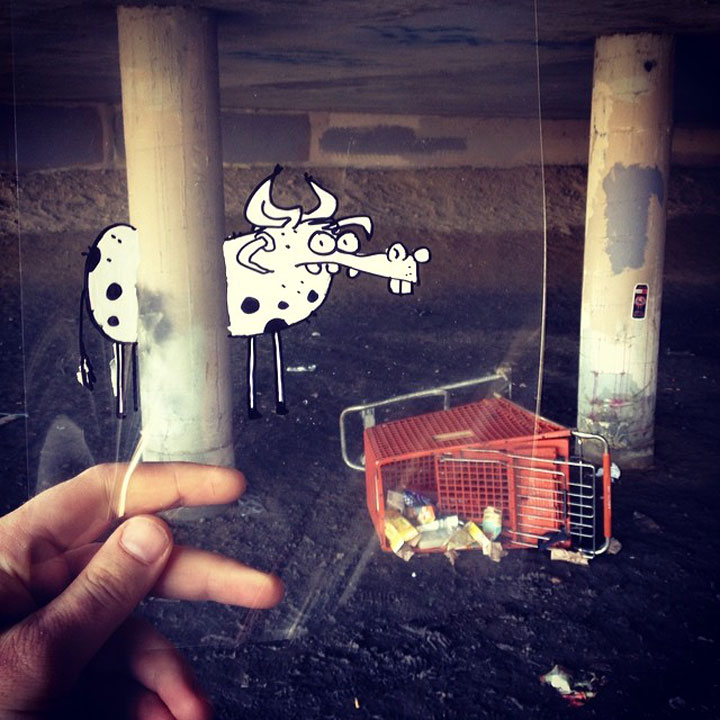 artiste-insere-dessins-sur-film-transparent9