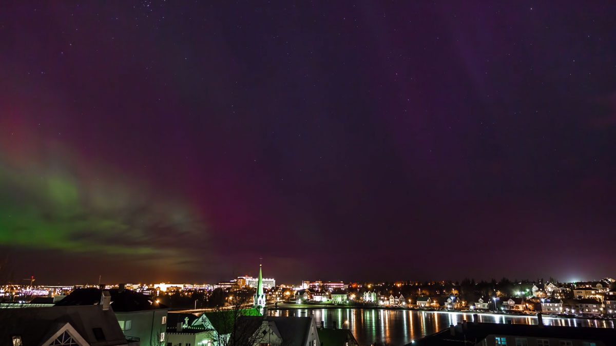 aurore-boreale-ville-islande