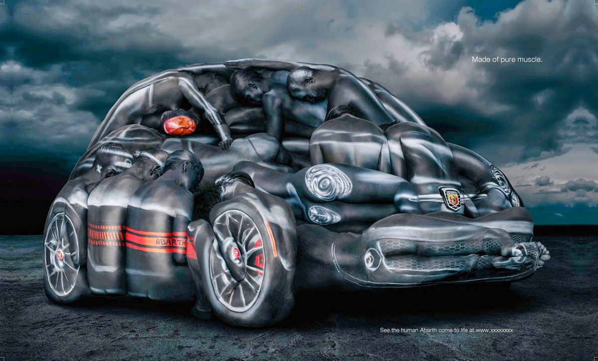 body-painting-peinture-corps-fiat-500