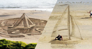 sable-mer-plage-realisation-art