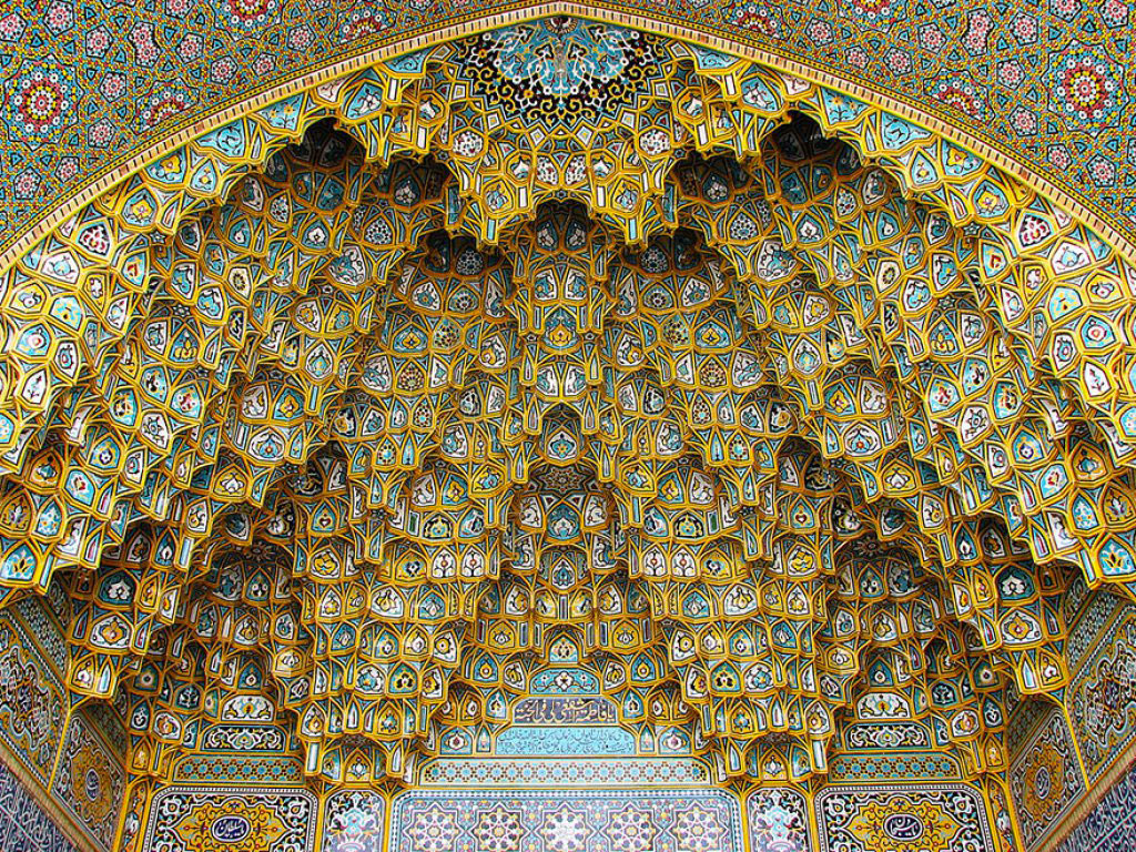 fatima-masumeh-shrine-plafond