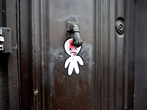 Funny-Street-Art-porte