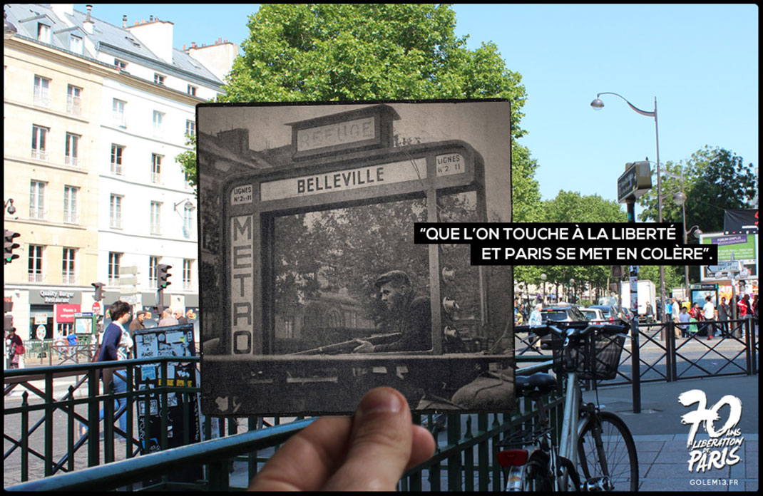 Belleville, photo de Robert Doisneau