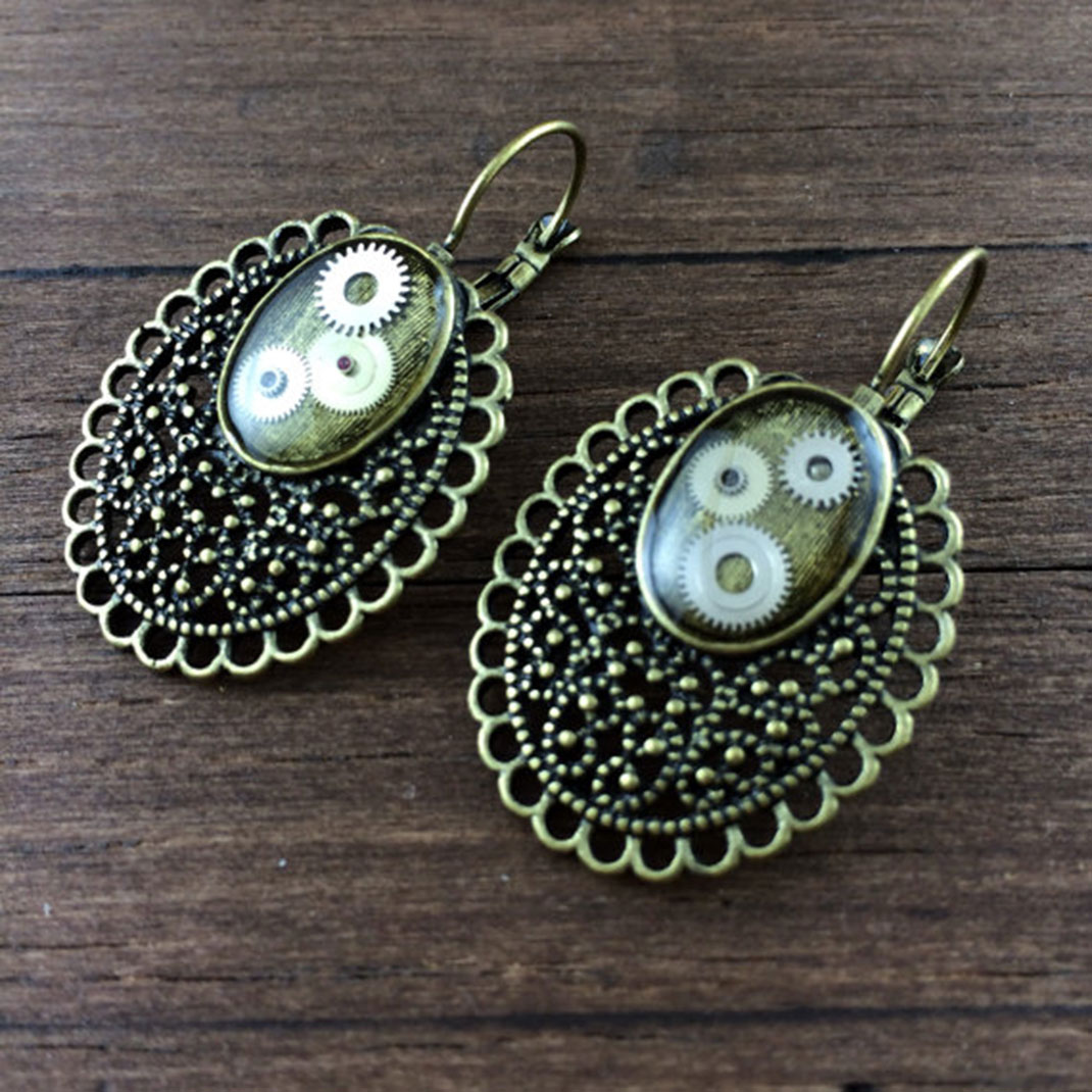 steampunk-bijoux-boucles-oreilles
