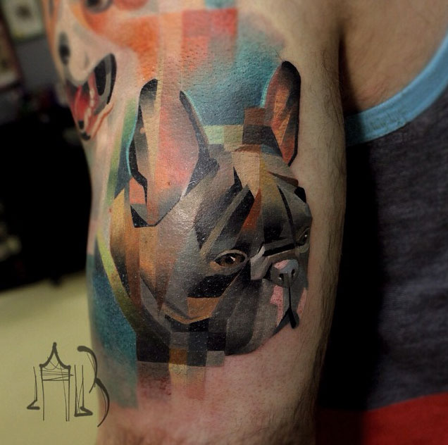 Tatouages-pixel-petit-chien