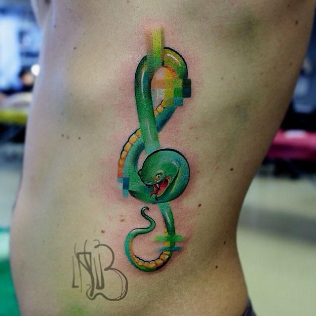 Tatouages-pixel-serpent