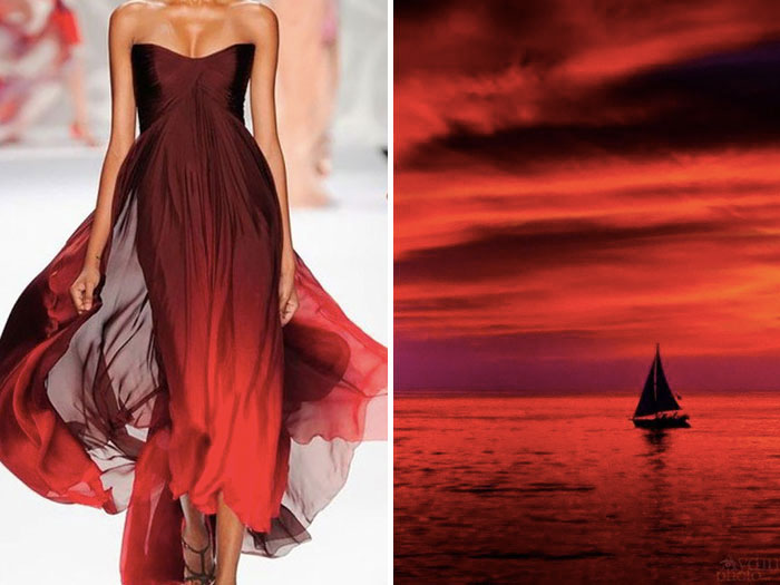 mode-robe-nature-ciel-rouge