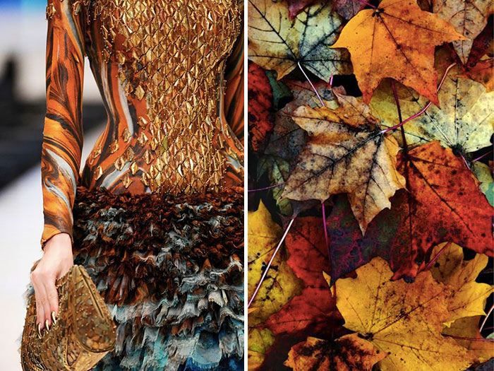 mode-robe-nature-feuilles-automne