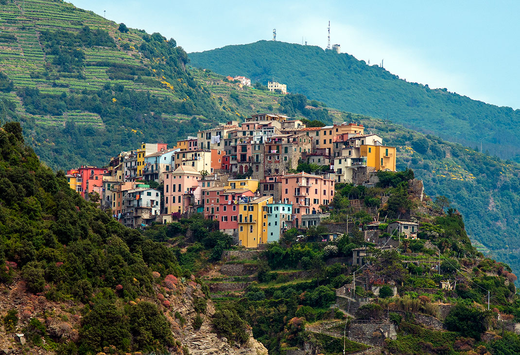 Un village des Cinque Terre sur Shutterstock