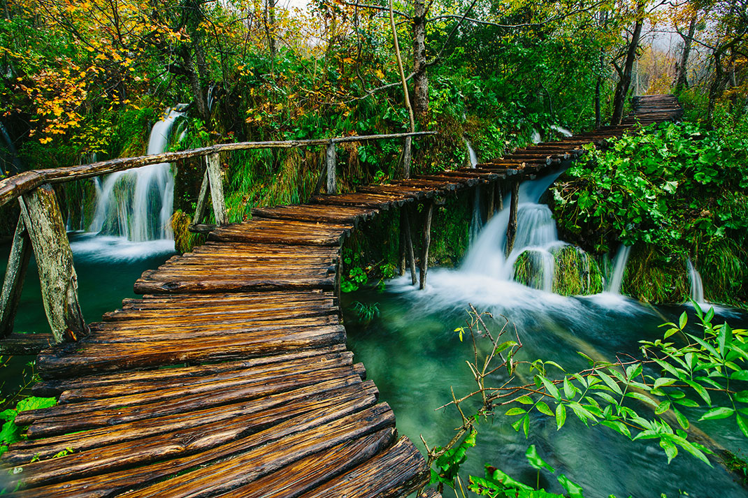 Parc national des lacs de Plitvice via Shutterstock