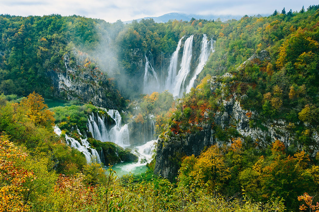 Parc national des lacs de Plitvice via Shutterstock