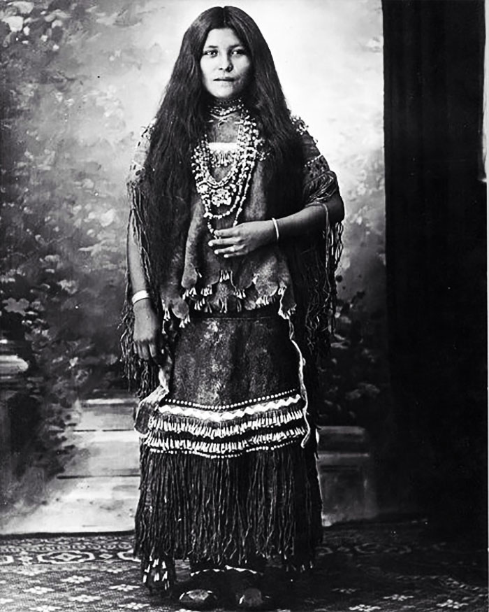 Isabelle Perico Enjady, des Apaches Chiricahuah, prisonnière de guerre,(1886-1914)