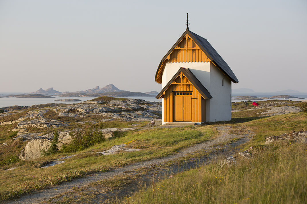 L'île de Træna en Norvège via Shutterstock
