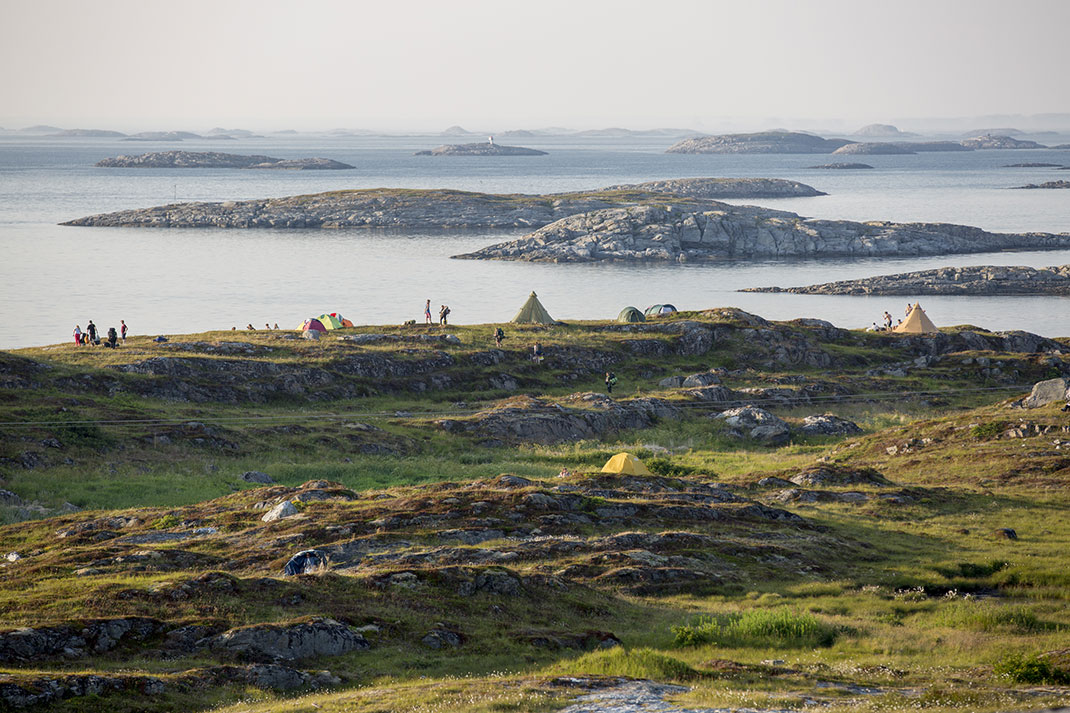 L'île de Træna en Norvège via Shutterstock