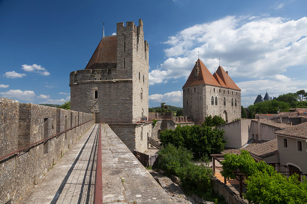 La cité de Carcassonne via Shutterstock