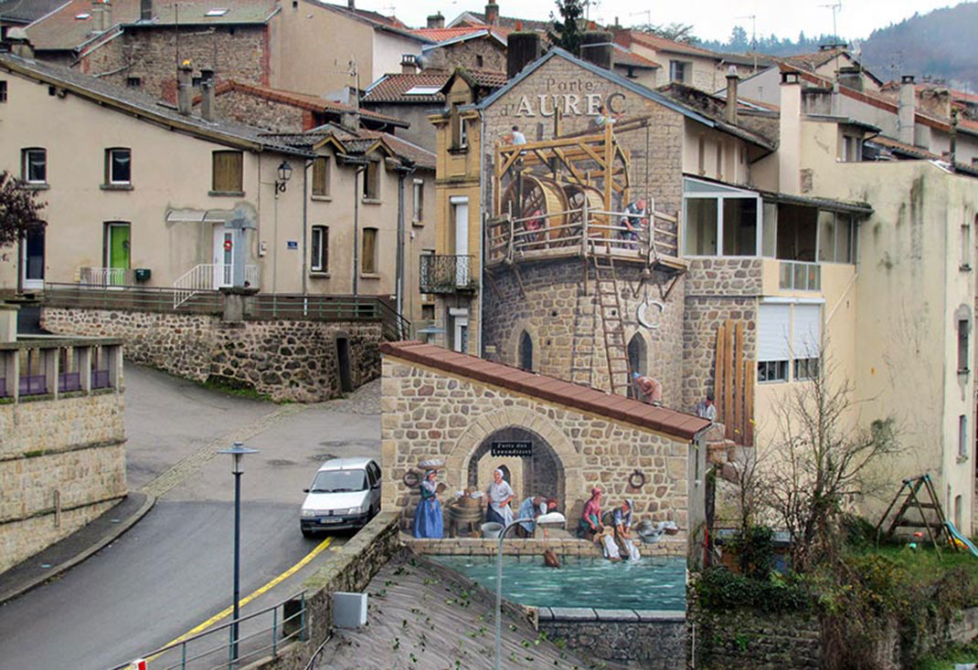 Fresque réalisée par A.Fresco