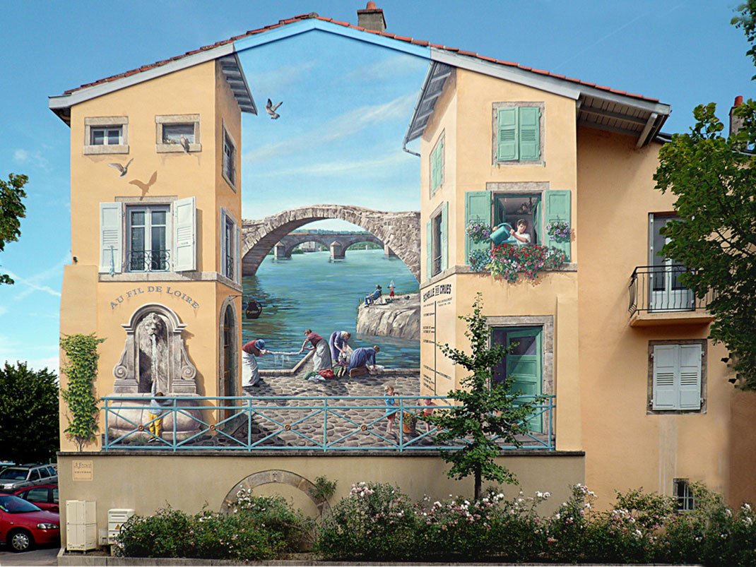Fresque réalisée par A.Fresco