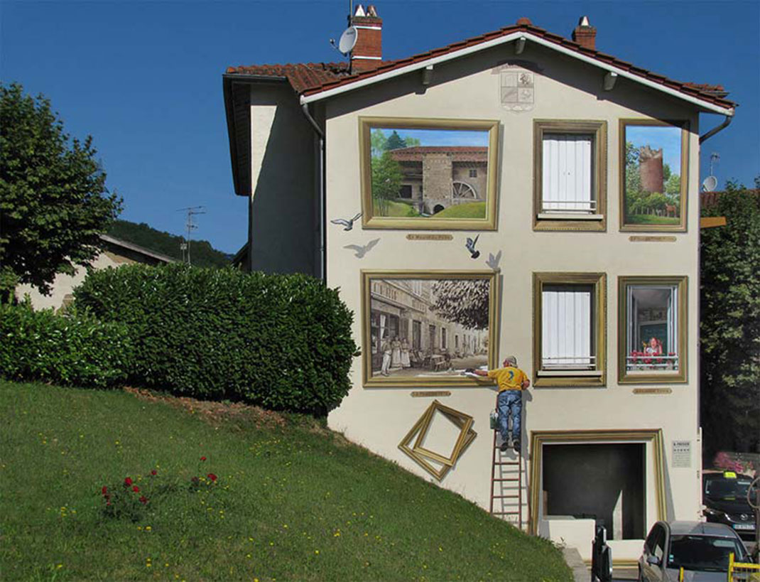 Fresque réalisée par A.Fresco