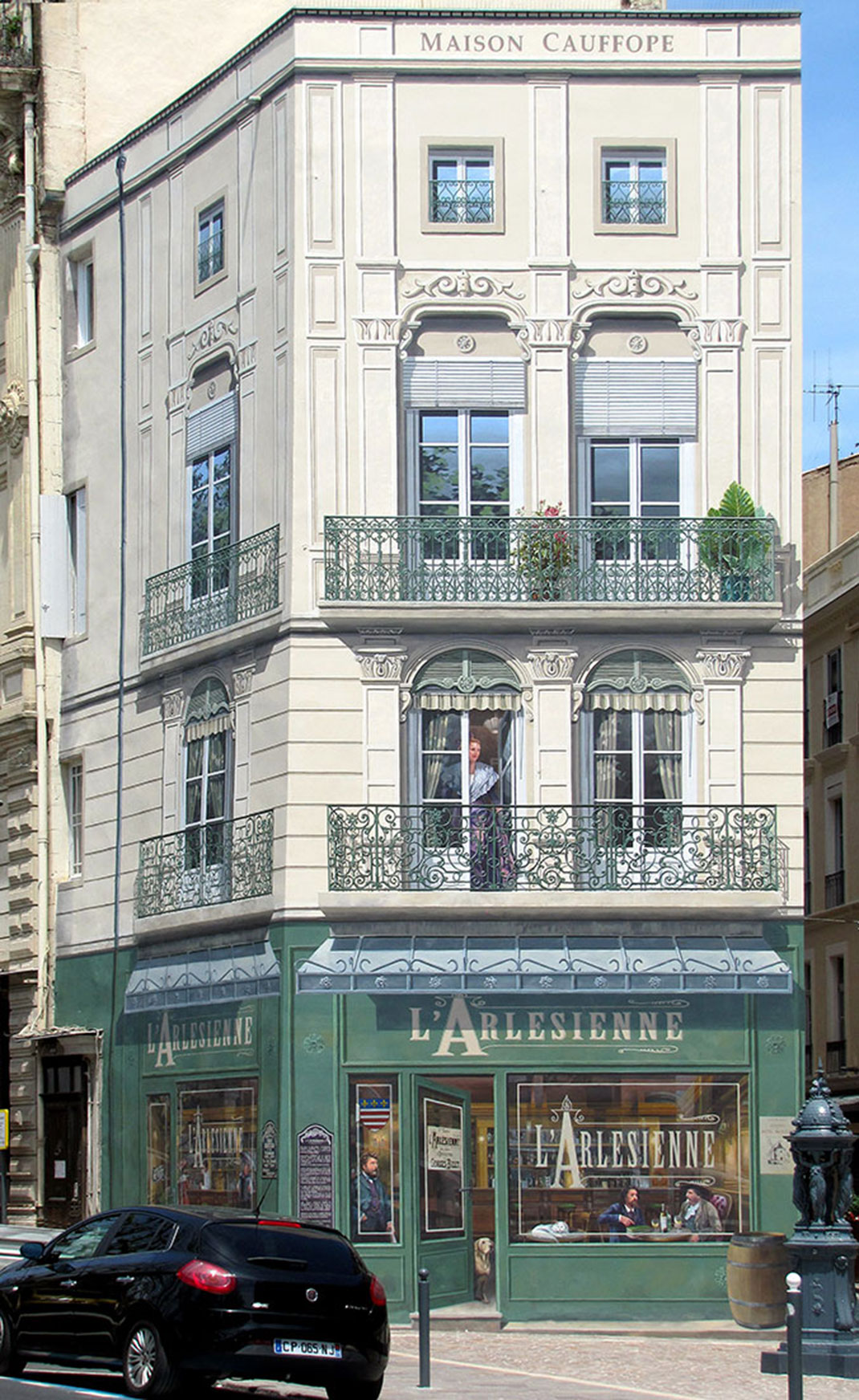 Fresque réalisée par A.Fresco