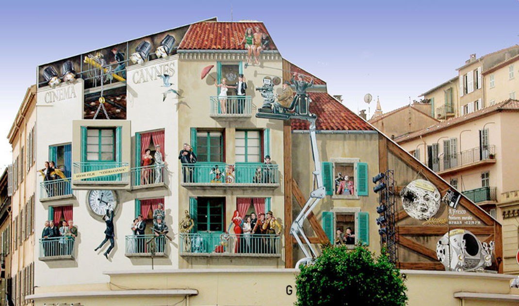 Fresque réalisée par A.Fresco