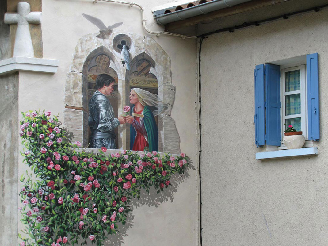 Fresque réalisée par A.Fresco