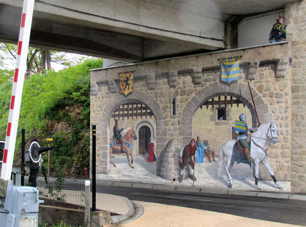 Fresque réalisée par A.Fresco