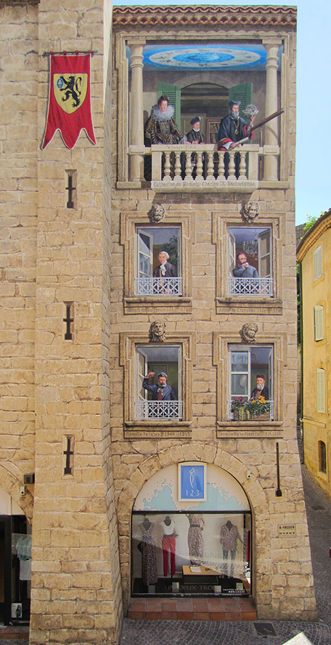 Fresque réalisée par A.Fresco