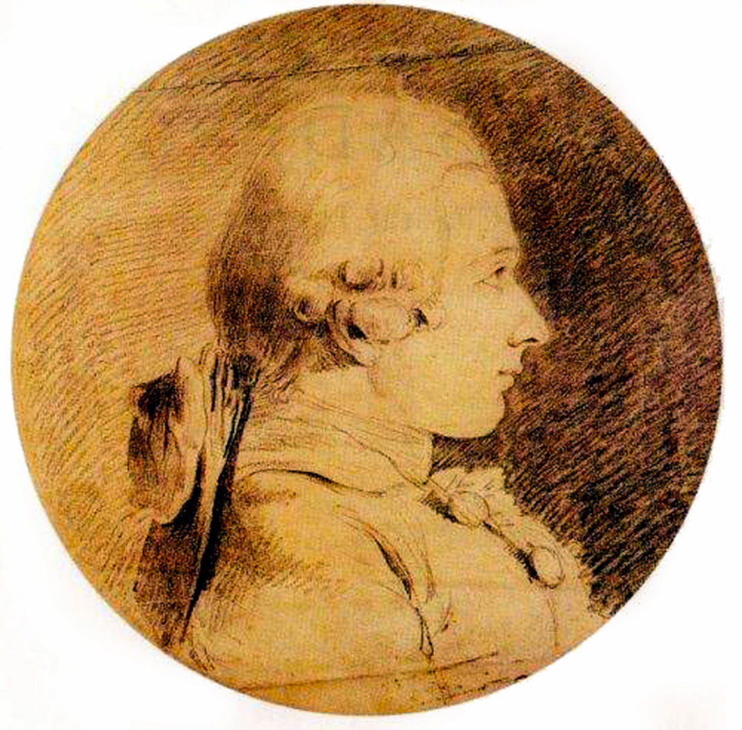 Portrait supposé du Marquis de Sade