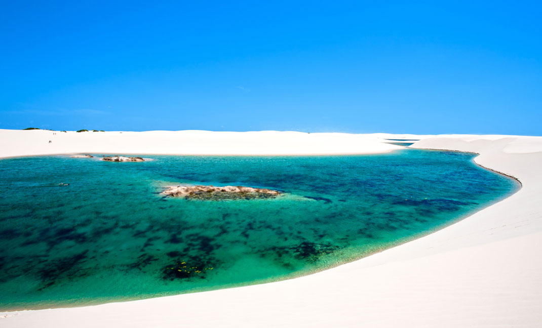 Lençóis Maranhenses au Brésil via Shutterstock